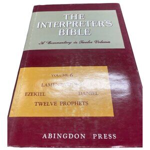 the interpreters bible volume 6 hardcover book 1956 abingdon press READ
